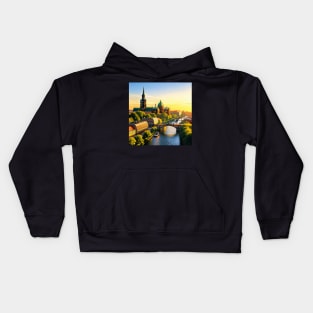 Berlin Germany, Europe - Scenery Kids Hoodie